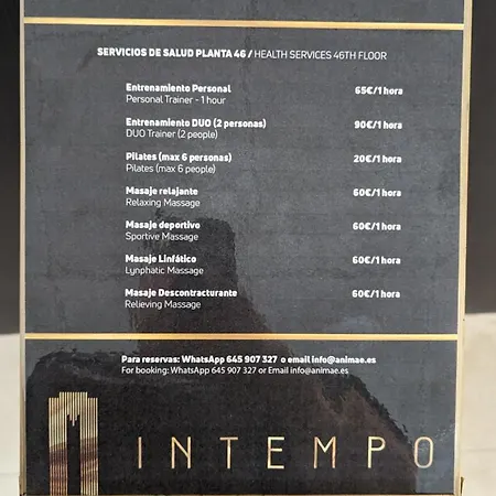 Intempo Luxury Sky View&spa * Benidorm